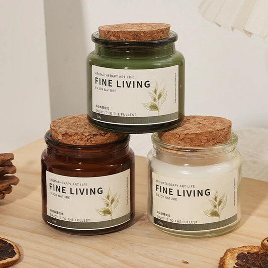 Aromatherapy Candle Cotton Core Soybean Wax