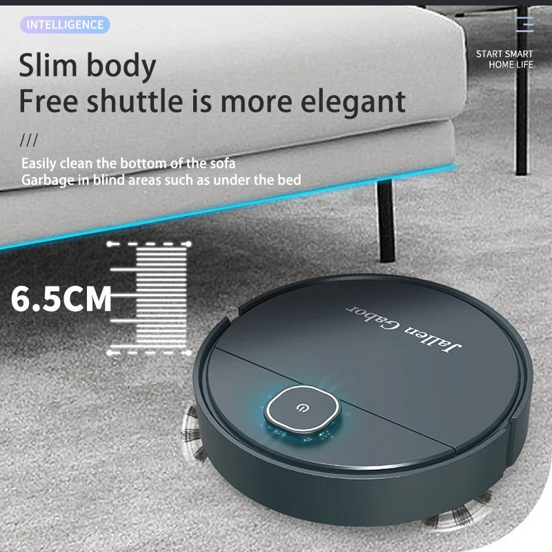 3 In 1 Robotic Smart Sweeping Wireless Vacuum Cleaner