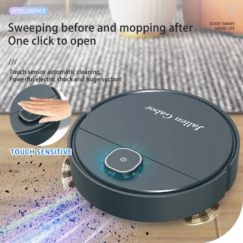 3 In 1 Robotic Smart Sweeping Wireless Vacuum Cleaner