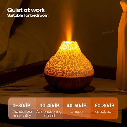 Volcano Air Humidifier Electric Water Mist Diffuser Purifier