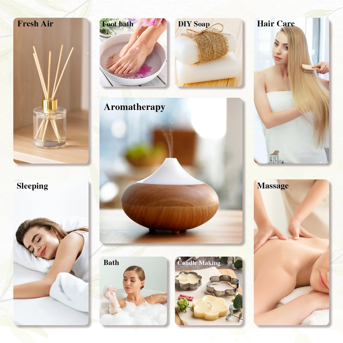 Mayjam 10ml Pure Plant Extrat Essential Aromatherapy Oils.