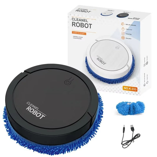 Robotic Smart Sweeping & Mop Vacuum Cleaner Dry and Wet Mopping